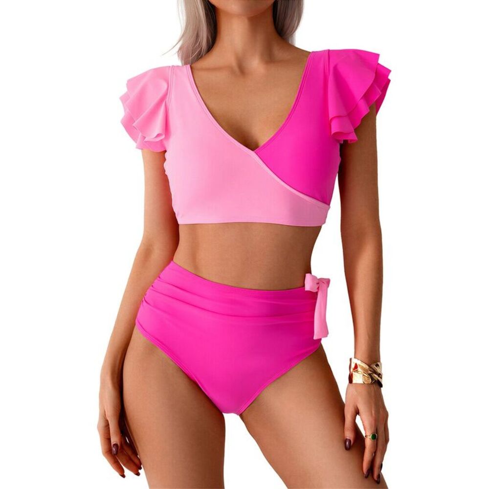 Amanda Royal Womens  2Pc Bra & Swim Bottom Set